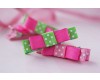 Candied Apple Alligator Clips (Set of 4)