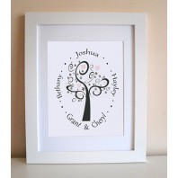 FAMILY TREE FINE ART PRINTS