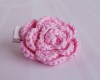 Candy Pink Rosette Alligator Clip